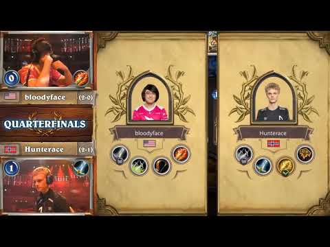HCT World Championship 2019: Bloodyface vs Hunterace | Day 4 Playoffs Quarter Final