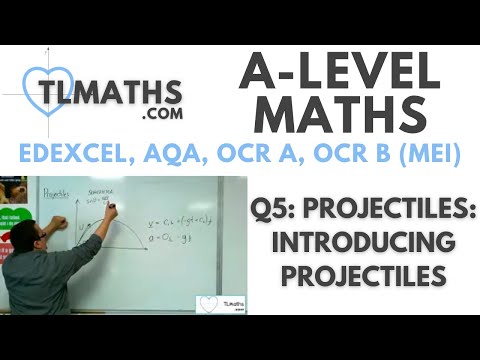 A-Level Maths: Q5-01 Projectiles: Introducing Projectiles