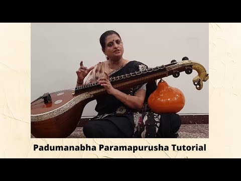 Padumanabha Paramapurusha Tutorial | Improve gamakam | Watch And Play Series