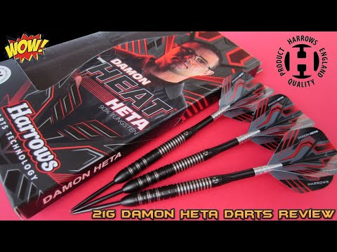 Harrows Damon Heta 21g Darts Review - New Release