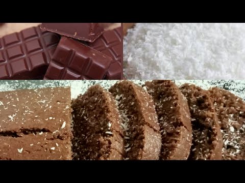 HOW TO MAKE CHOCOLATE COCONUT CAKE /EGGLESS CHOCOLATE COCONUT CAKE