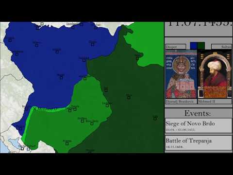 Ottoman Invasion of Serbia (1454-1455) & Siege of Belgrade (1456): Every Day
