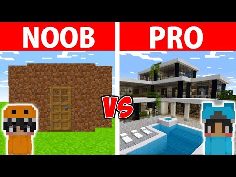 NOOB vs HACKER: I CHEATED in a Build Challenge | Minecraft