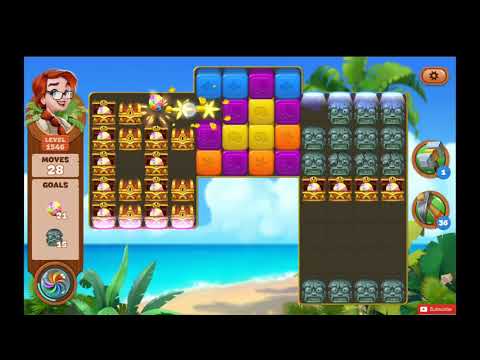 Lost Island Blast Adventure Level 1546 NO BOOSTERS - A S GAMING ✔