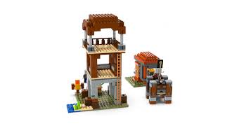 LEGO® Minecraft® 21278 Základna plenitelů a Ničitel