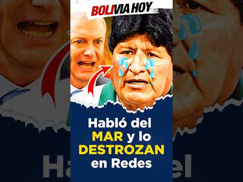 Evo Morales cuestiona la visita del presidente de Chile y lo califica de “traición a la patria” si no se habla del mar; las redes le responden con duras críticas