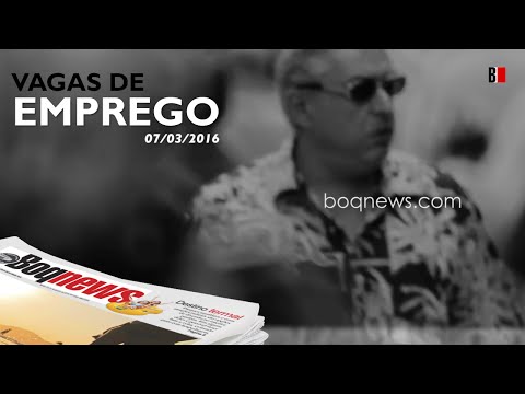 Vagas de Emprego 07/03/2016