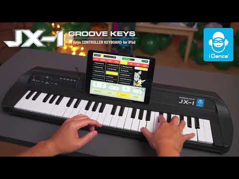 iDance GROOVEKEYS JX-1,Trådløs kontroller for iKEYS STASJON: Synthesizer-app for iPad og Android