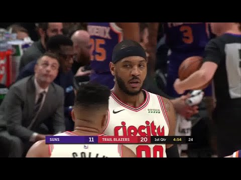 Carmelo Anthony Full Play vs Phoenix Suns | 12/30/19 | Smart Highlights