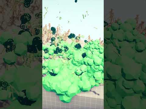 SKELETON ARMY vs POTION GOD in TABS  #tabsbattles #ratgamer #games #tabs #shorts