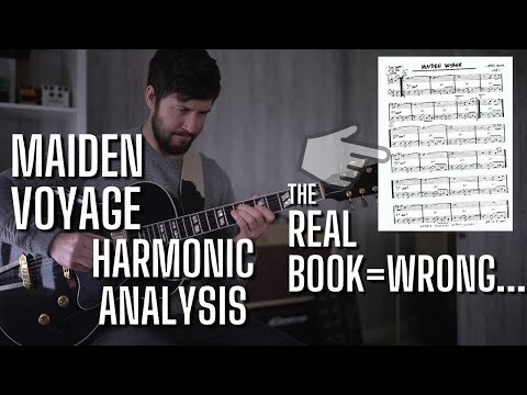 How to Play Maiden Voyage [the REAL Book is Wrong] Harmonic Analysis and Scale Choice