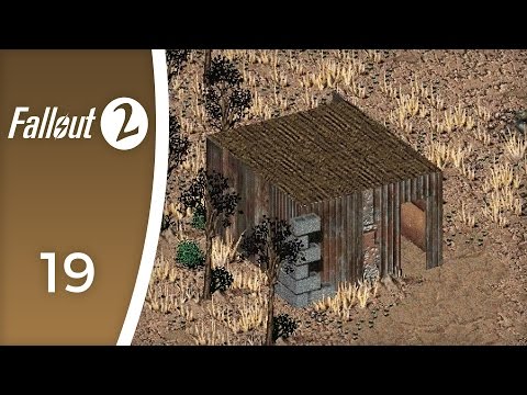 A very sturdy outhose - Let's Play Fallout 2 #19