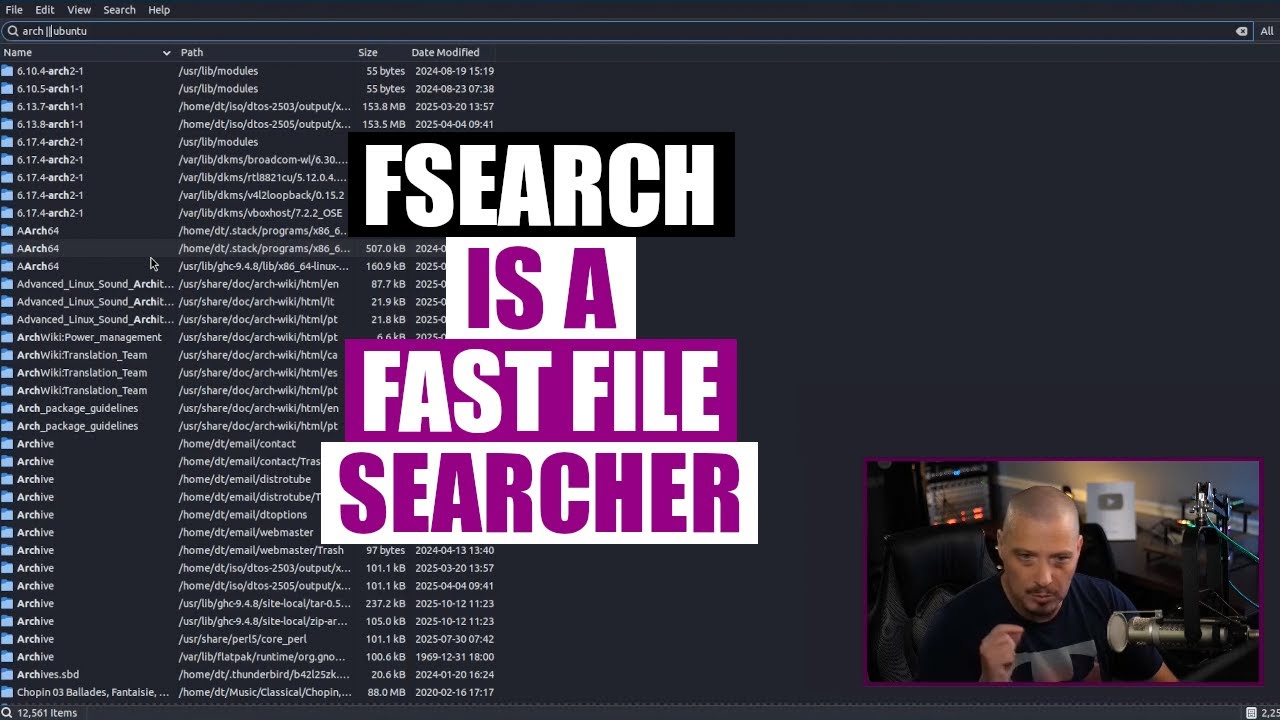 Fsearch Is An Amazing File Searcher For Linux