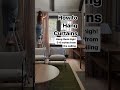 Hanging curtains properly is a quick and easy way to improve your space! 1
