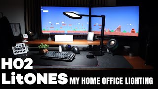 LitONES H02 Desk Lamp EaseGlow Home Office Light. The one with the remote