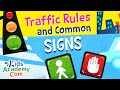 Traffic And Common Signs Teaching Children About Road Safety And Signs Kids Academy