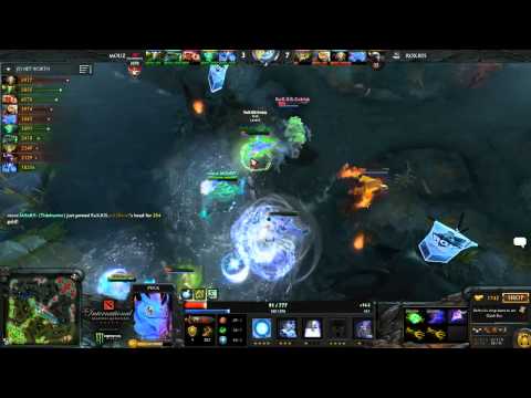 TI 4 EU Qual Playoffs WB Final Mousesports vs Rox.Kis Mid Fight