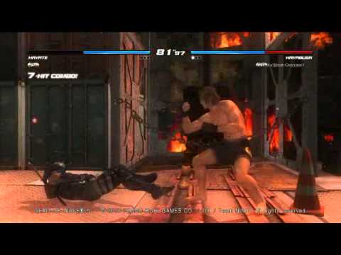 DOA5 Hayate  vs Hayabuss
