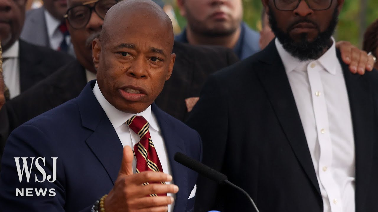 New York City Mayor Eric Adams Charged With Corruption Offenses | WSJ News