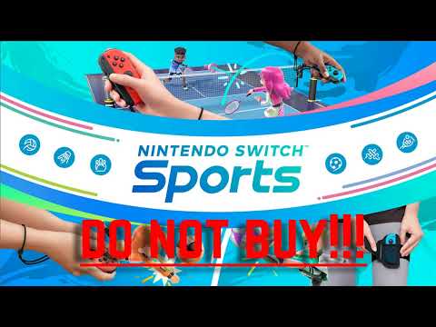 Nintendo Switch Sports Review - Massively Disappointing  - Terrible! - SUCKS - Do NOT Buy!