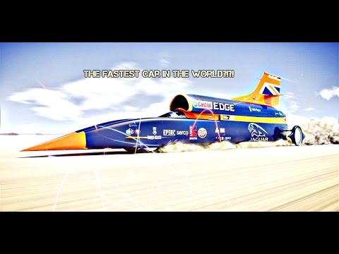 Bloodhound car: fastest car in the world