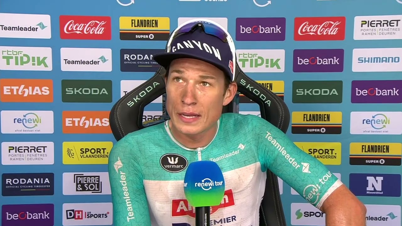 Renewi Tour 2026 | Stage 4 | Stage winner Jasper Philipsen