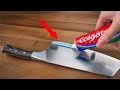 Apply Toothpaste To A Kitchen Knife I Didn T Expect It To Be So Powerful