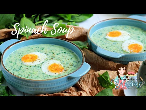 Finnish Spinach Soup Recipe | Pinaattikeitto