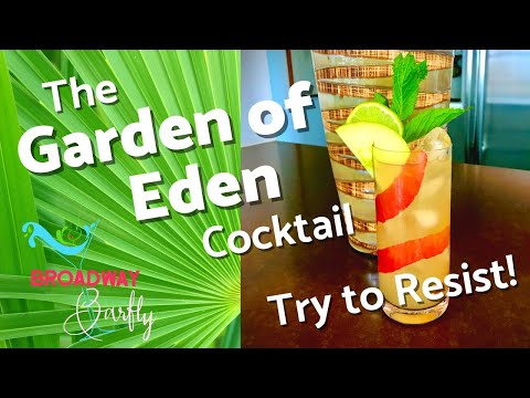 How to make a Garden of Eden 🍹 (a beautiful gin cocktail!)