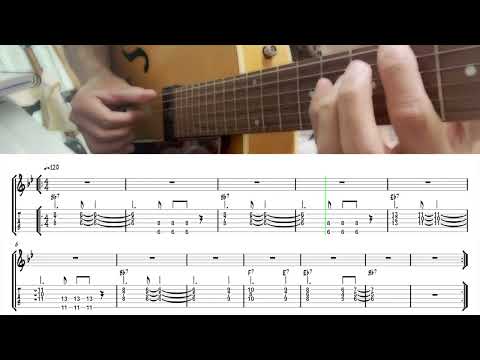 Freddie Freeloader (Bb Bluse - M.Davis) | Jazz Guitar Tabs