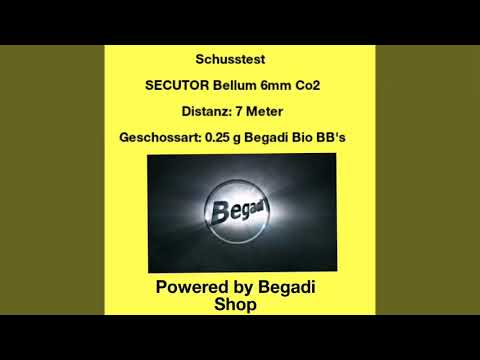 SECUTOR Bellum V 6mm Co2 Schusstest