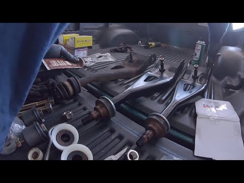 Ford Ranger How To DIY Radius Arm Replacement w/ Bushings. I Beam Pivot Bushing Also Gets Replaced