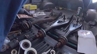 Ford Ranger How To DIY Radius Arm Replacement w/ Bushings. I Beam Pivot Bushing Also Gets Replaced