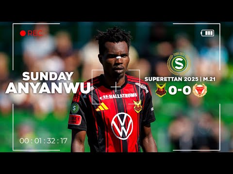 Sunday Anyanwu Highlights Östersunds FK vs Kalmar FF | Superettan 2025 - Matchweek 21