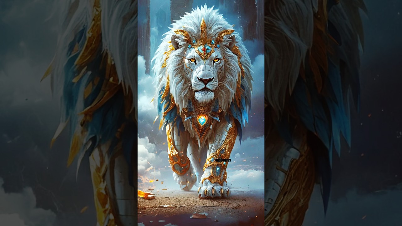Ai Lions 4k Edit #lion #lionking #wallpaper #shortsfeed #shorts #animals #tiger #superhero