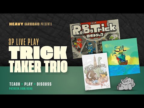 RoboTrick- 3p Teaching, Play-through, & Roundtable by Heavy Cardboard