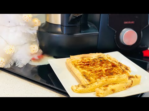 TURRON de YEMA tostada con MAMBO de CECOTEC