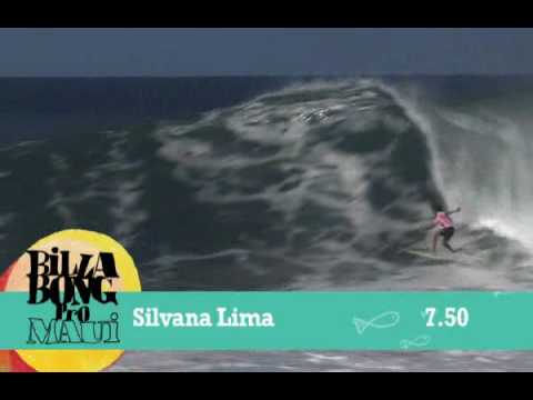 Silvana Lima no Round 1Heat 4 do Billabong Pro Maui 2009