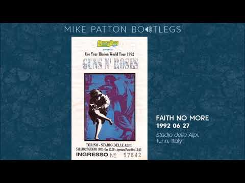 1992/06/27 Faith No More - Stadio delle Alpi, Turin, Italy