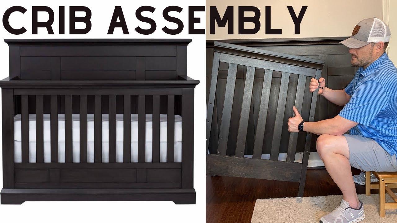 How to CRIB ASSEMBLY / Baby Crib Assembly Instructions / Echelon Crib