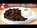 BEEF TAPA RECIPE | HOW TO MAKE BEEF TAPA ALA JOLLIBEE | PERFECT FOR BREAKFAST! | Kusina ni Lola