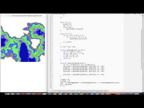 Create a Random Terrain Generator in HTML5 with Canvas