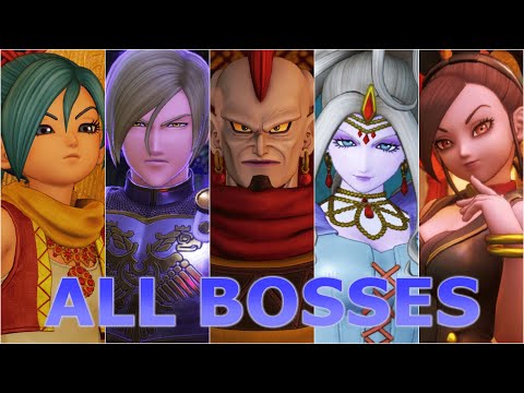 Dragon Quest XI: Echoes of an Elusive Age - All Boss Fights & Ending (PC Gameplay)