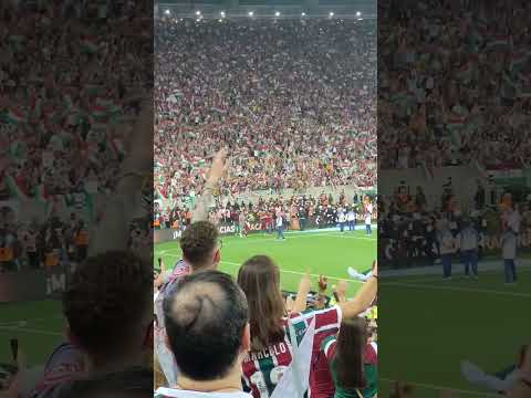 "Torcida do Flu pós primeira conquista da Libertadores #bocajuniors  #fluminense #Libertadores" Barra: O Bravo Ano de 52 &bull; Club: Fluminense