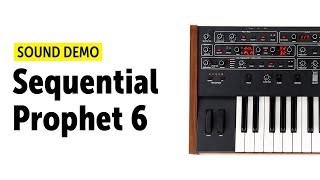 Video thumbnail for Dave Smith Instruments Sequential Prophet 6 Sound-Demo (no talking) by Bonedo Synthesizers