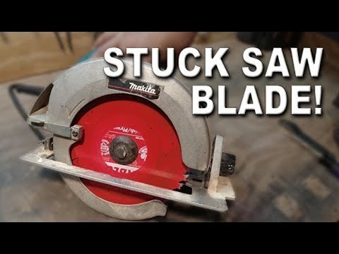 How to Remove a Stuck Circular Saw Blade