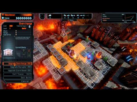 Defense Grid 2 - Mission 8 - Boiling Point Story - Normal - Gold