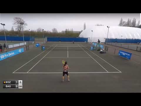 (8)Funa Kozaki v. Elizabeth Kapari Bagerbaseh - singles - W25 NOTTINGHAM