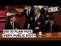 Drama At CCP Congress With Ex-President Hu Jintao's Exit | Xi Settles Old Scores, Sends New Signals