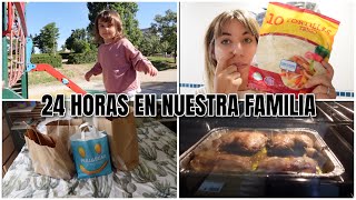 24h en una familia numerosa| receta sana y deliciosa, orden en casa, haul de ropa y compra Mercadona